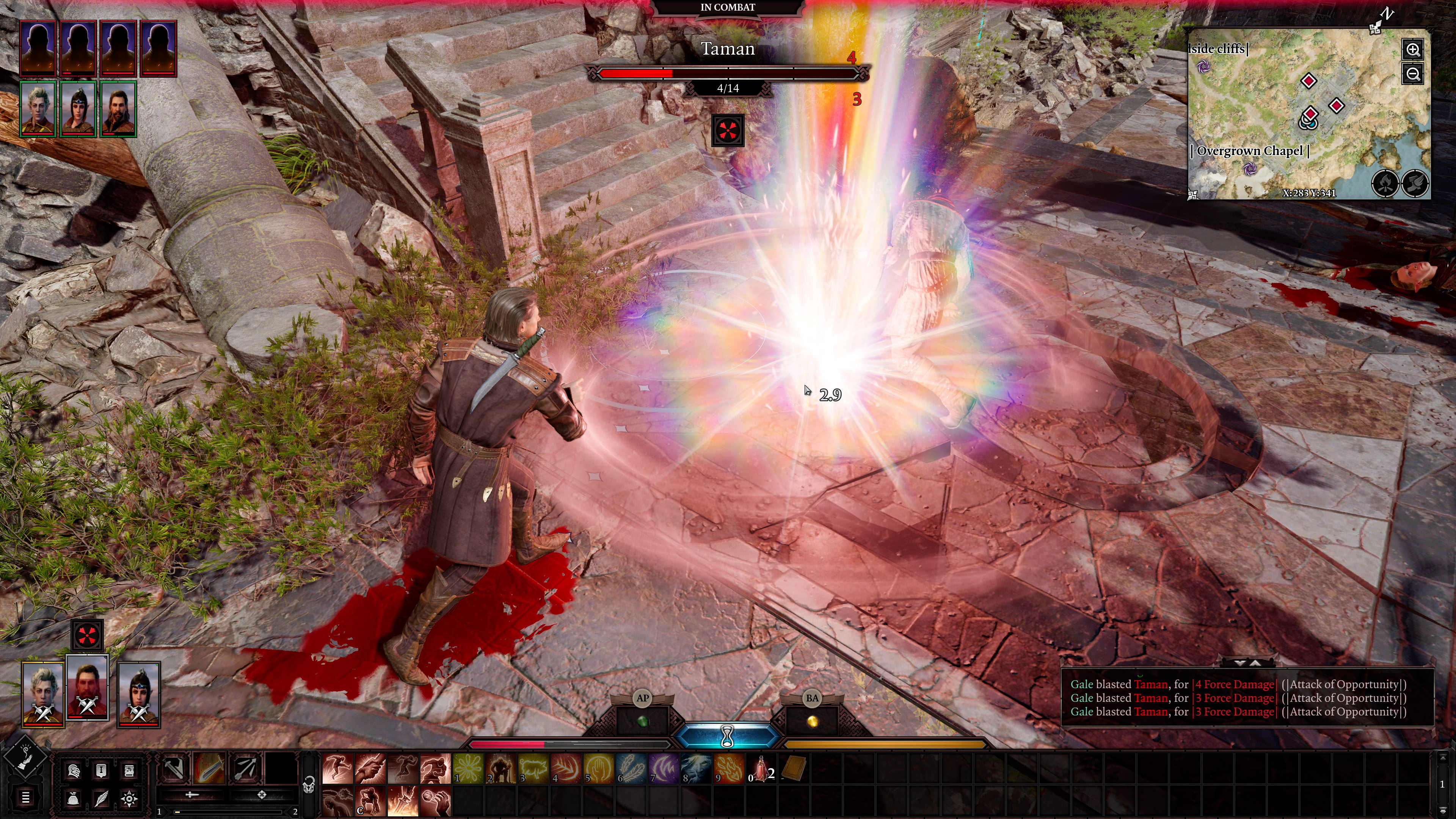Baldur's Gate 3 gameplay screenshot