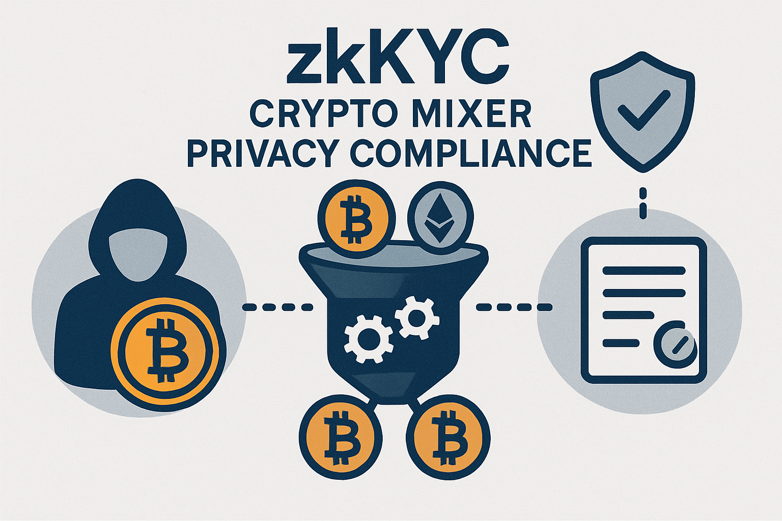 zkKYC crypto mixer privacy compliance