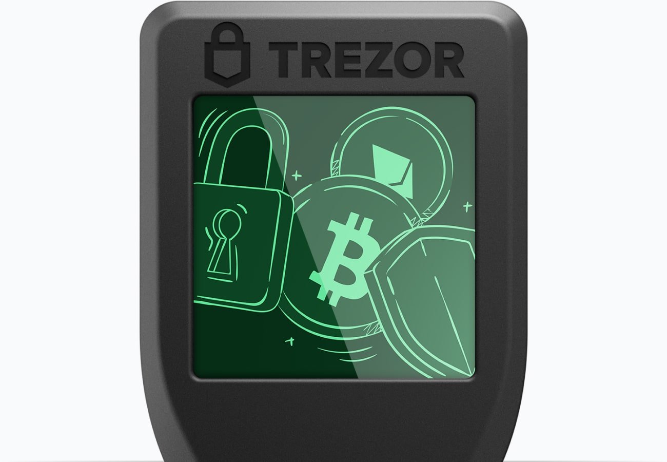 Trezor Safe 7 color touchscreen hardware wallet