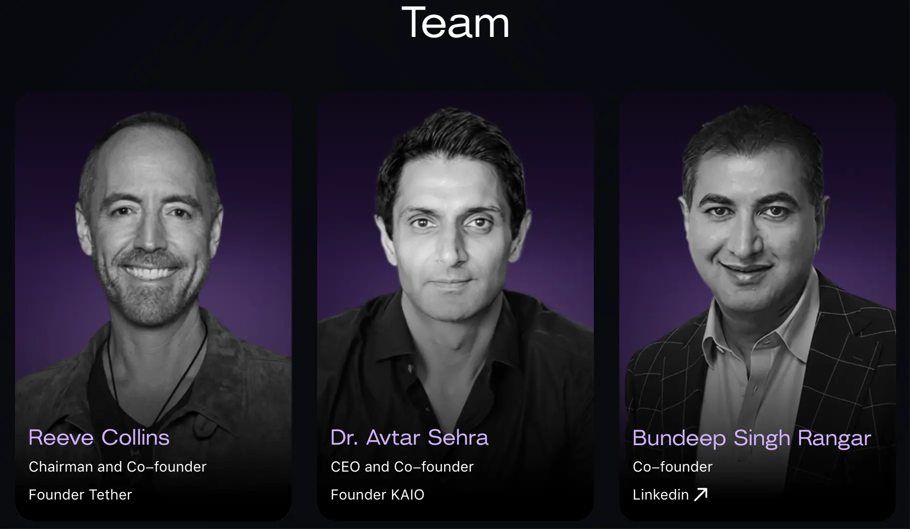 Reeve Collins STBL team Ondo Finance partnership