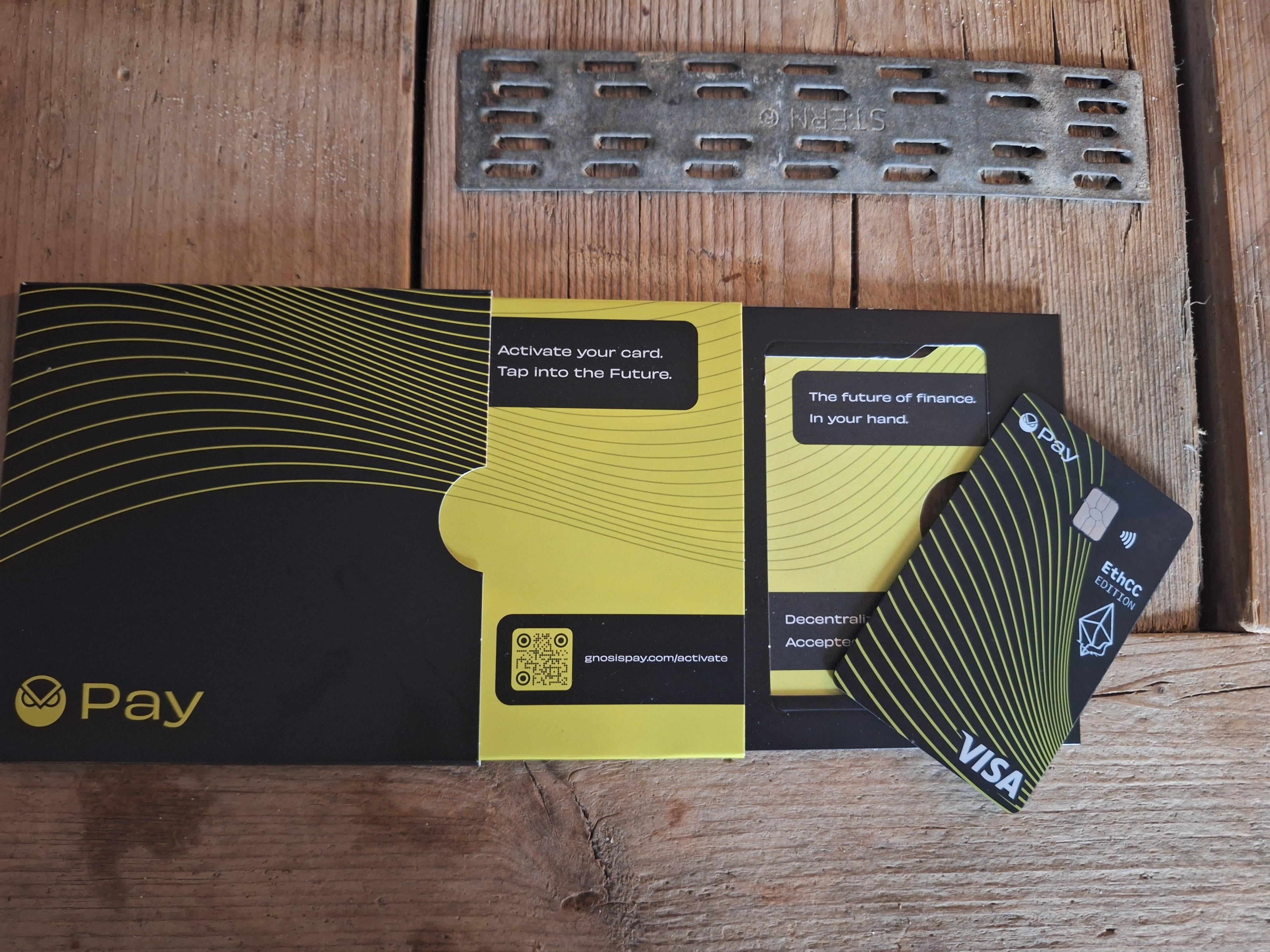 Gnosis Pay Card GNO rewards