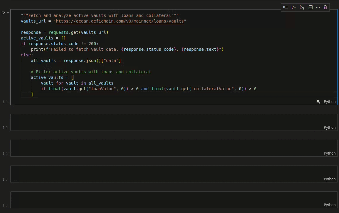 DeFi vault automation robot options trading