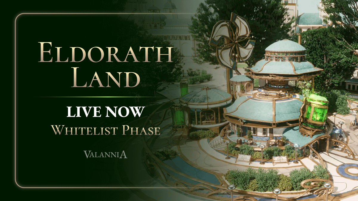 Valannia Eldorath land NFT sale