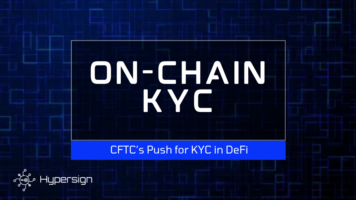 onchain KYC privacy security
