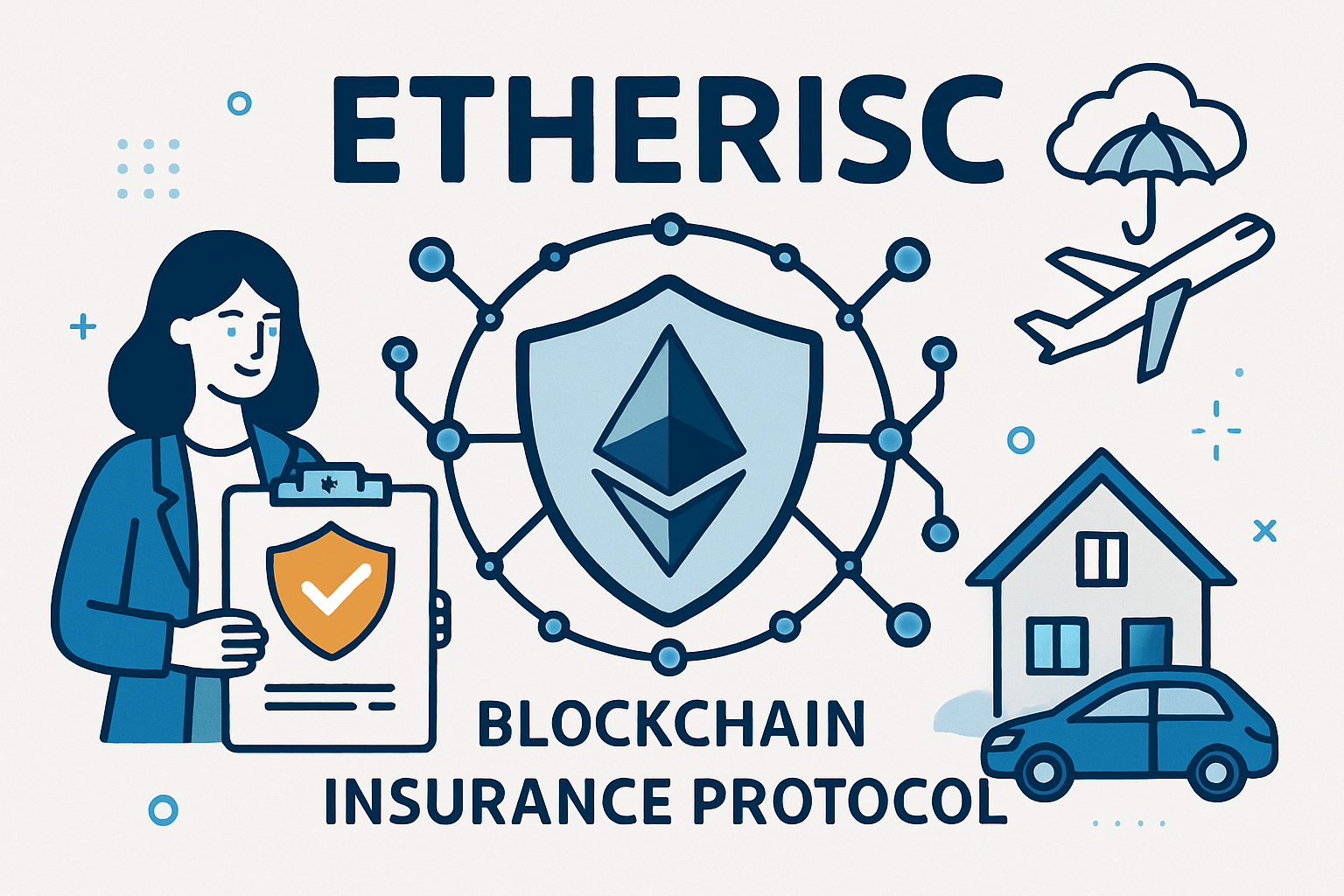 Etherisc blockchain insurance protocol