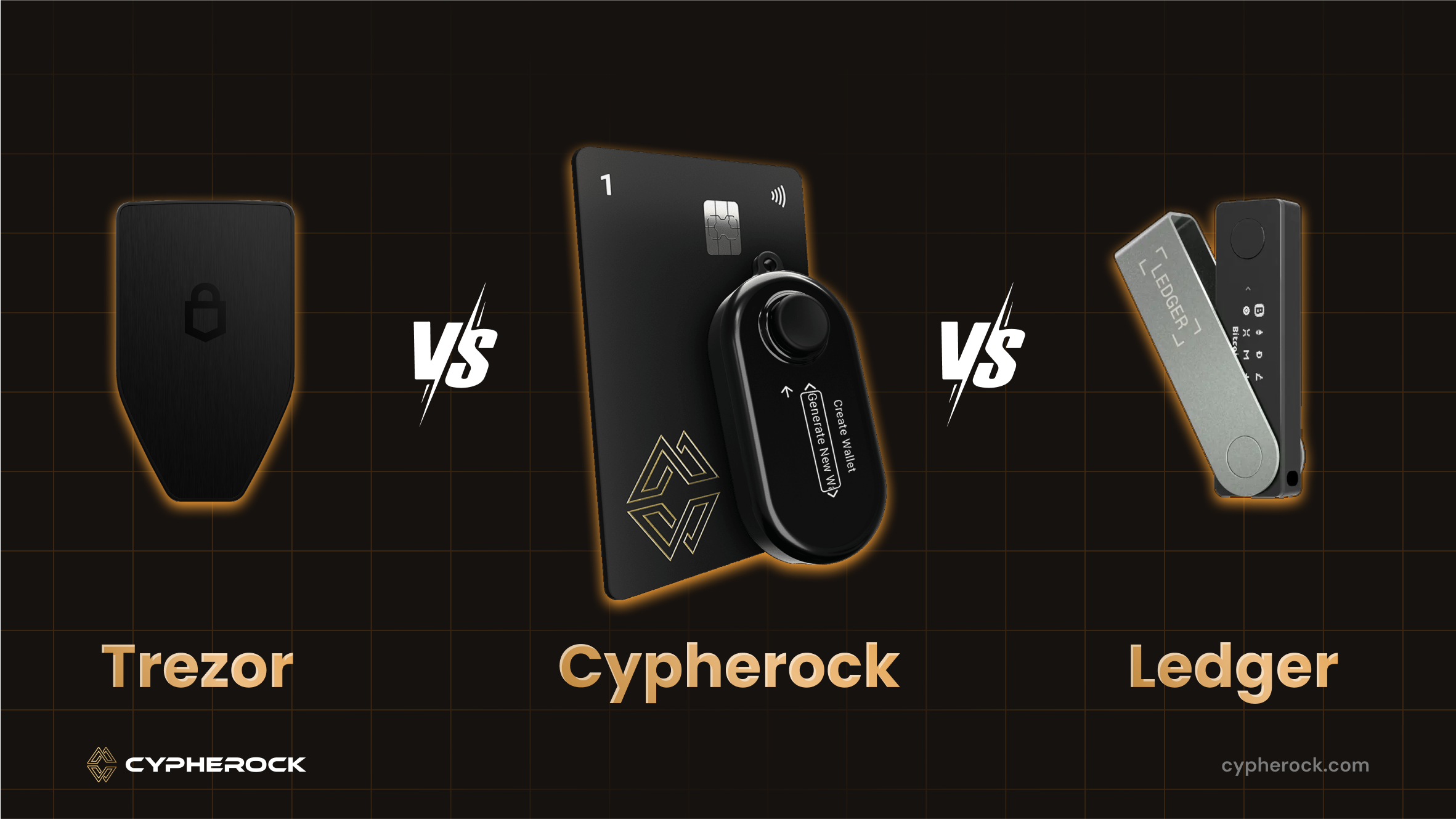 Ledger Trezor hardware wallet