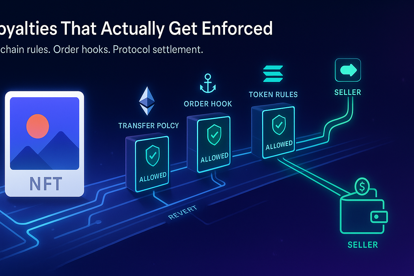 NFT royalty smart contract