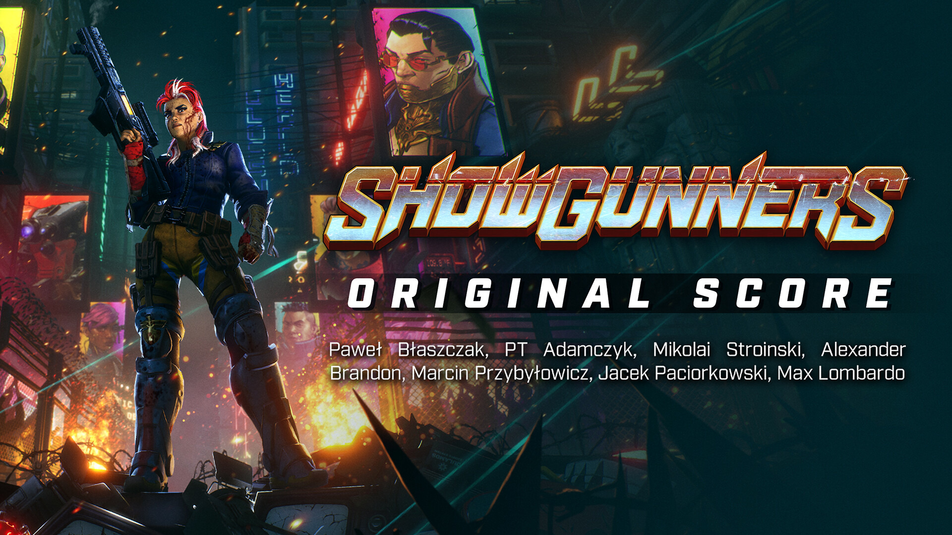 Showgunners game promotional art