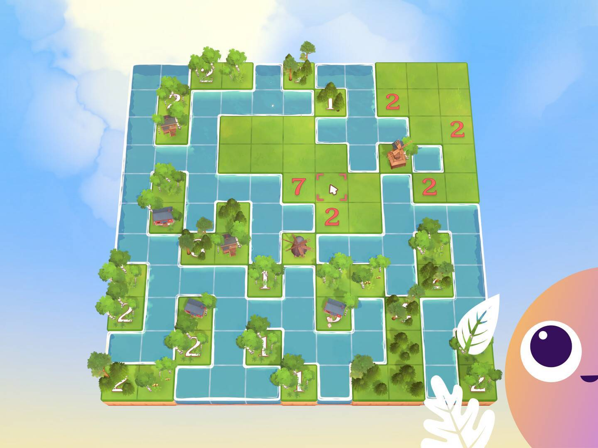 Nurikabe World game screenshot