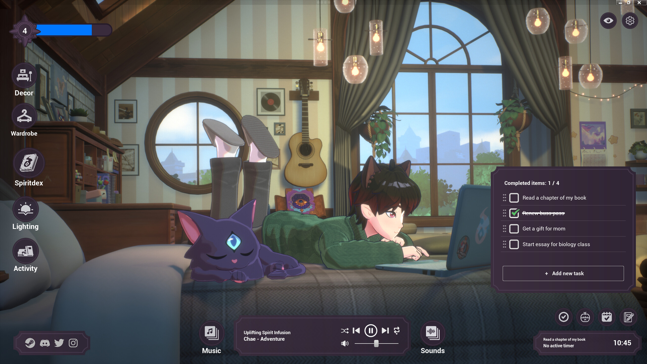 Spirit City Lofi Sessions game screenshot