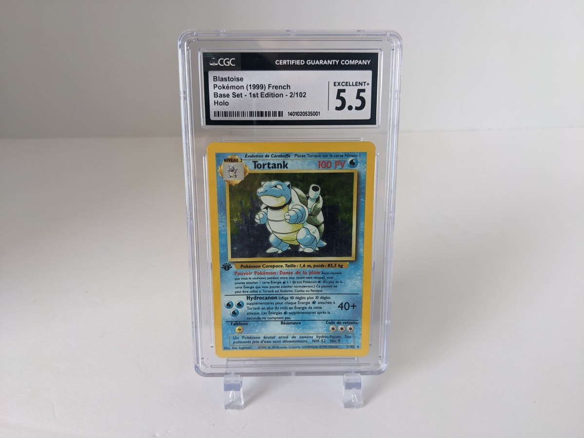 Shadowless Blastoise Base Set card PSA