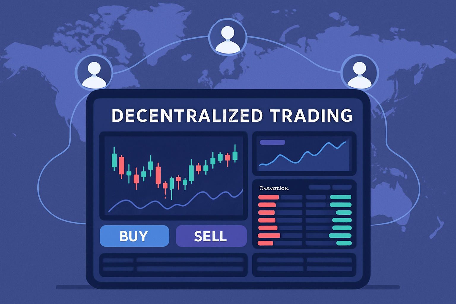 decentralized trading interface global access