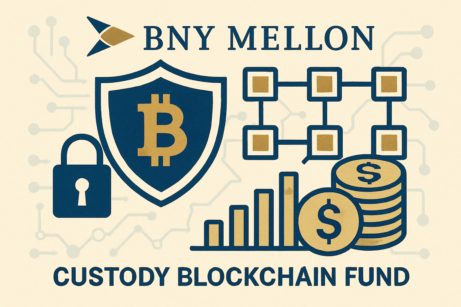 BNY Mellon custody blockchain fund