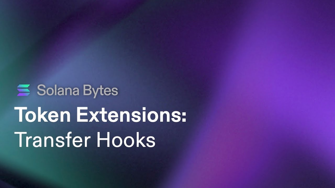 Solana Token22 transfer hooks