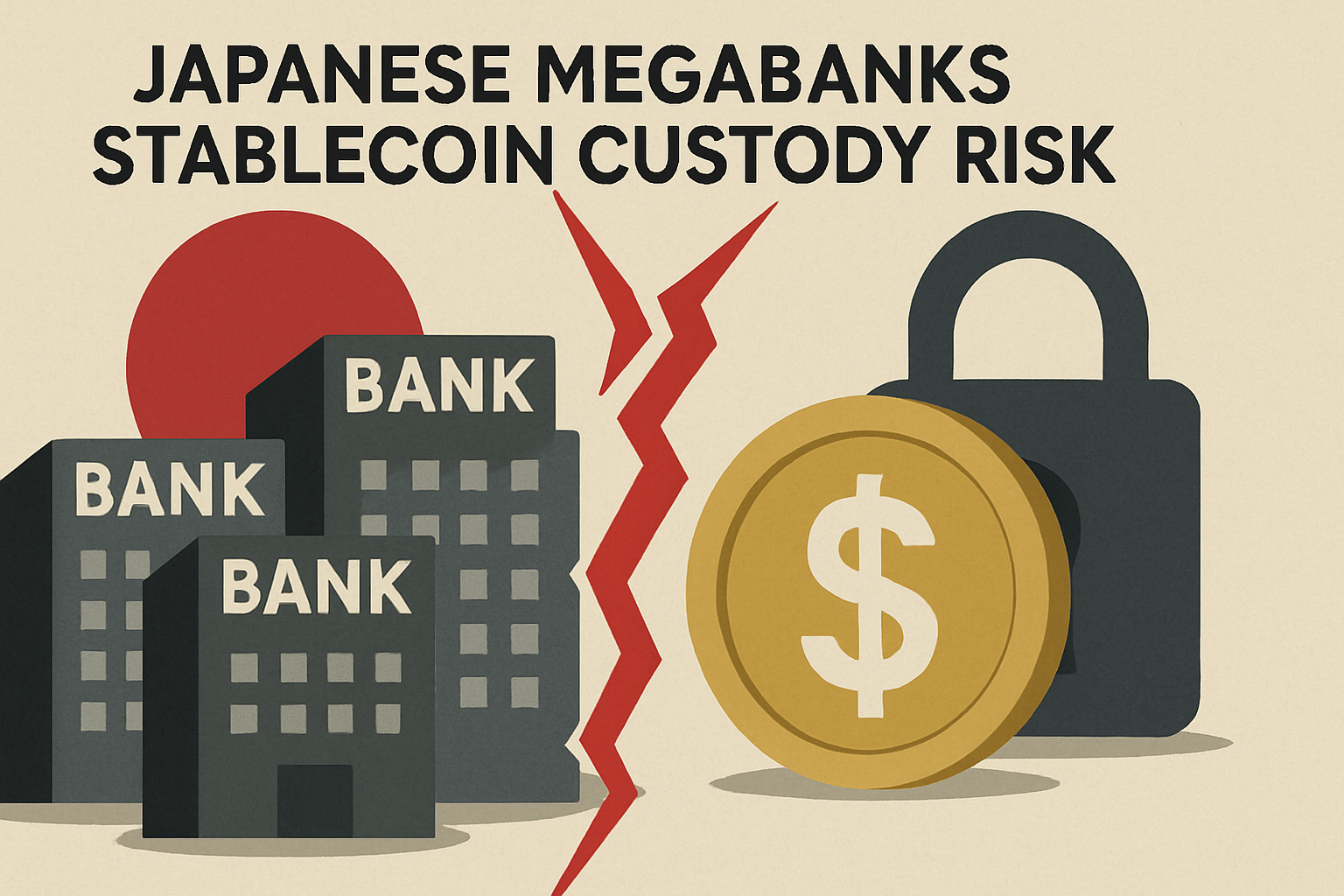Japanese megabanks stablecoin custody risk