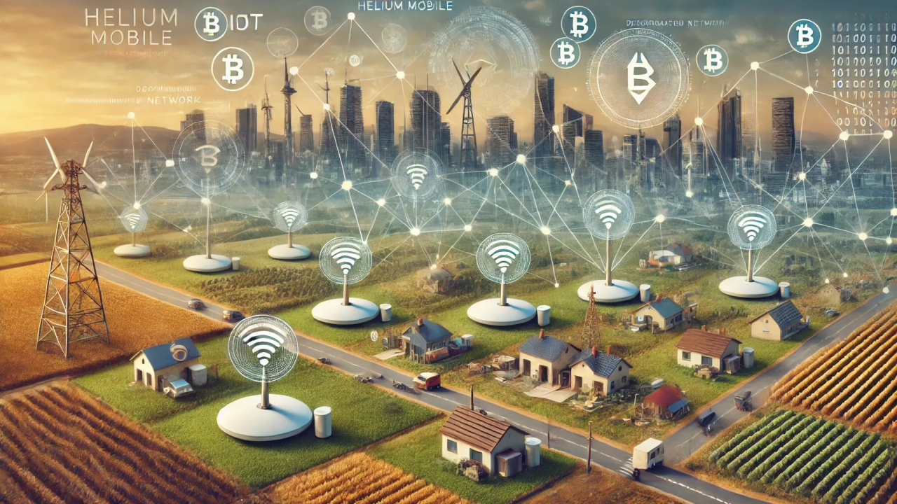 Helium 5G small cell deployment smart city