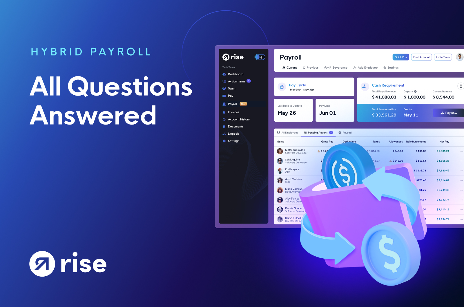 Gnosis Safe confidential payroll smart contract