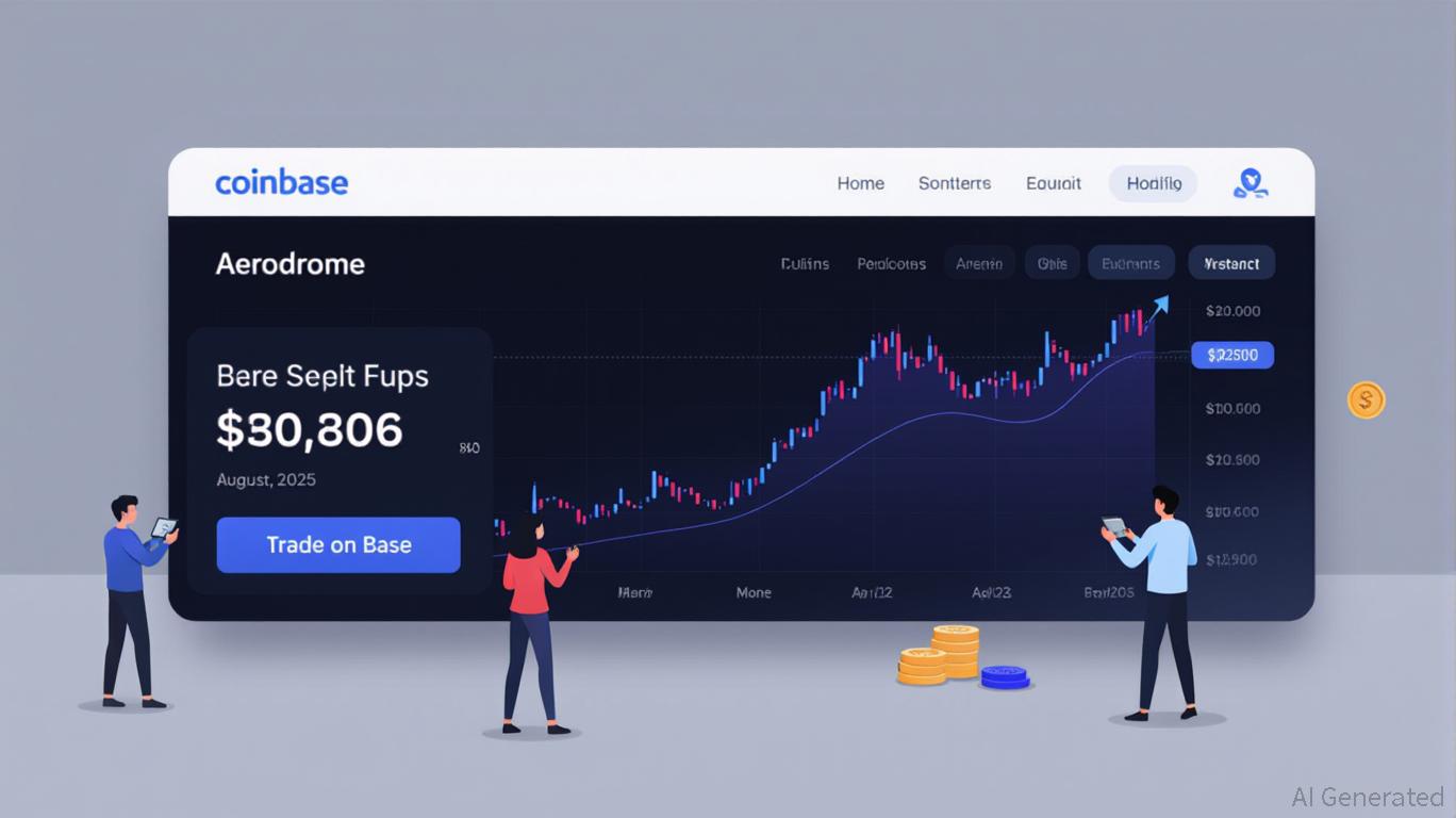 Aerodrome Base DEX interface screenshot