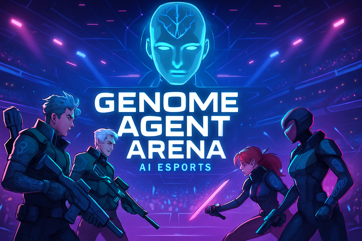 Genome Agent Arena AI esports