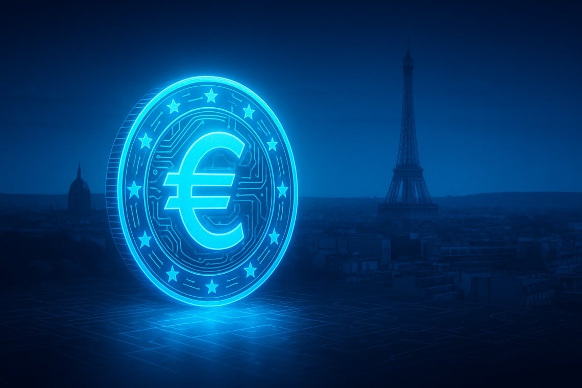 EUROD Polygon blockchain transaction