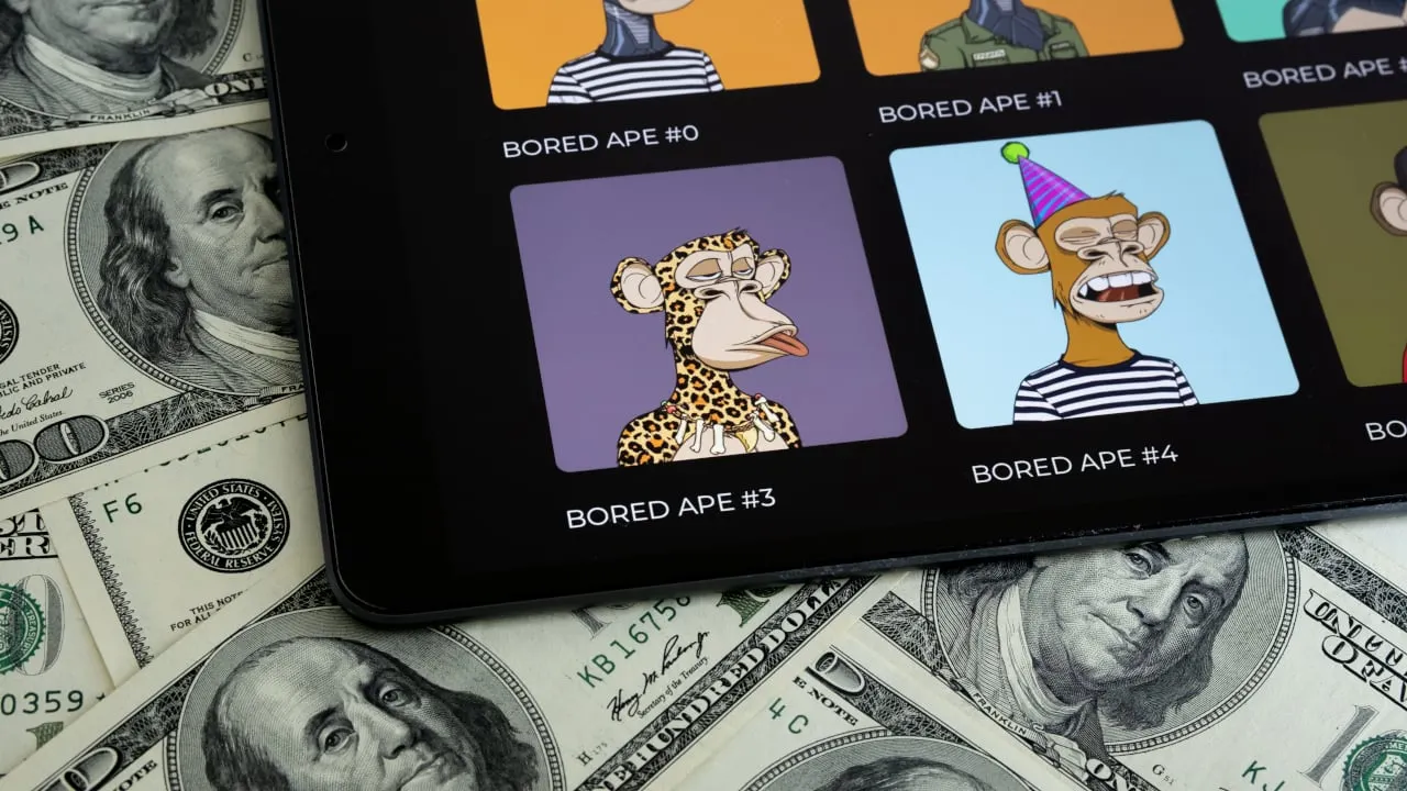 TVS NFT trading on OpenSea Magic Eden