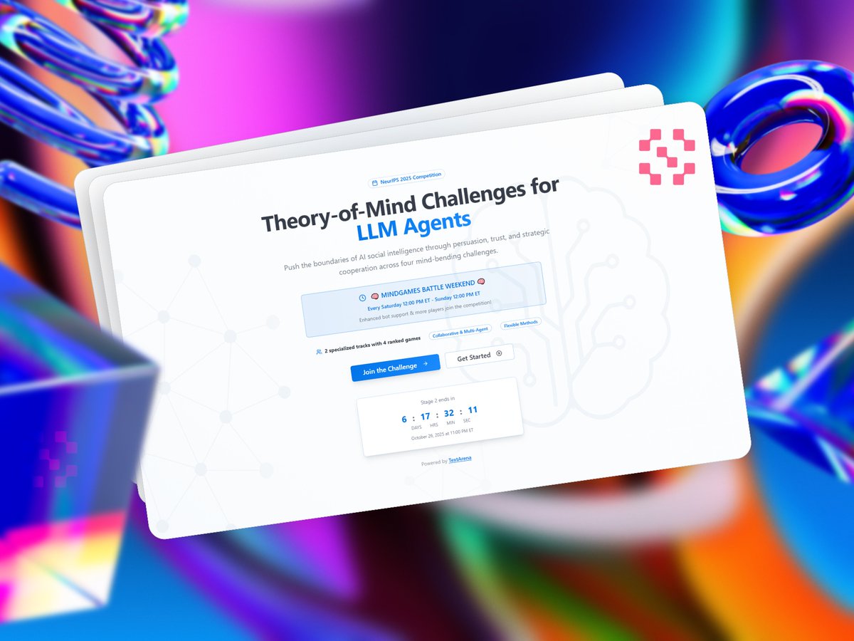 NeurIPS 2025 MindGames Arena