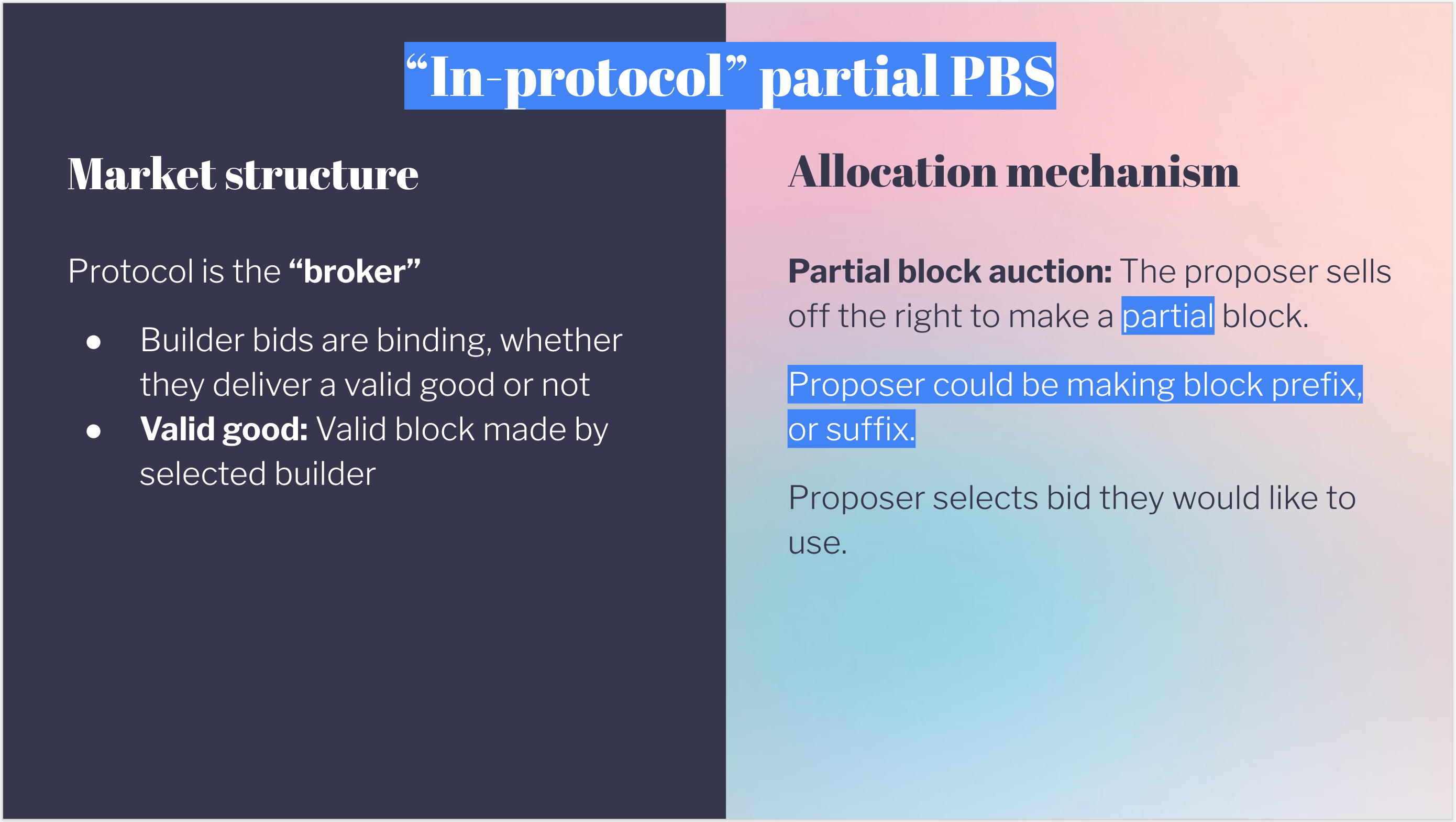 Ethereum Proposer-Builder Separation diagram