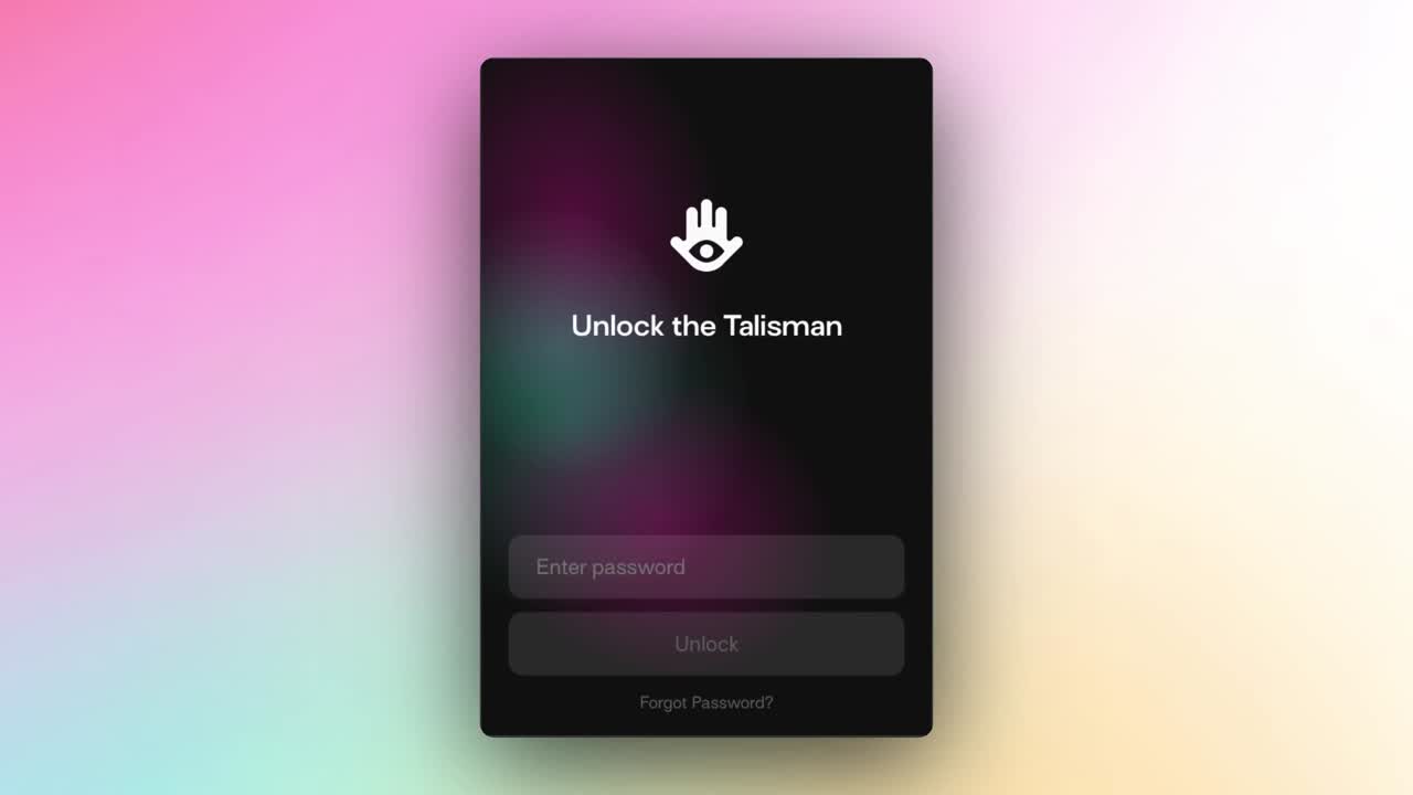 Talisman wallet AI agent features