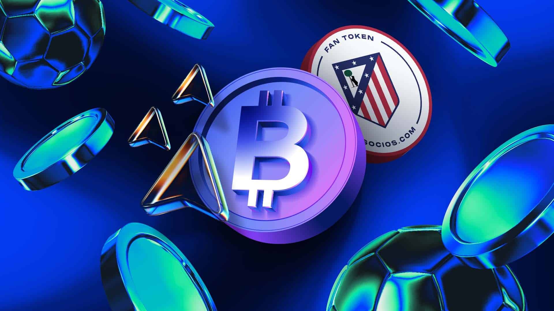 Fans at a stadium using smartphones to vote on sports club decisions with fan tokens