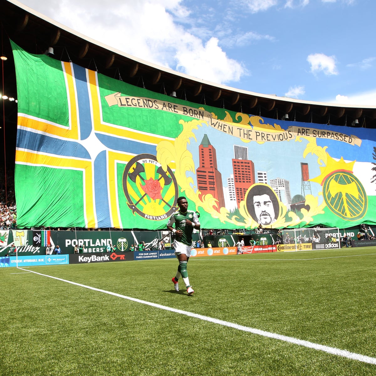 European football fans waving club scarves in a stadium with digital fan token graphics overlayed, illustrating enhanced matchday experiences through blockchain technology.