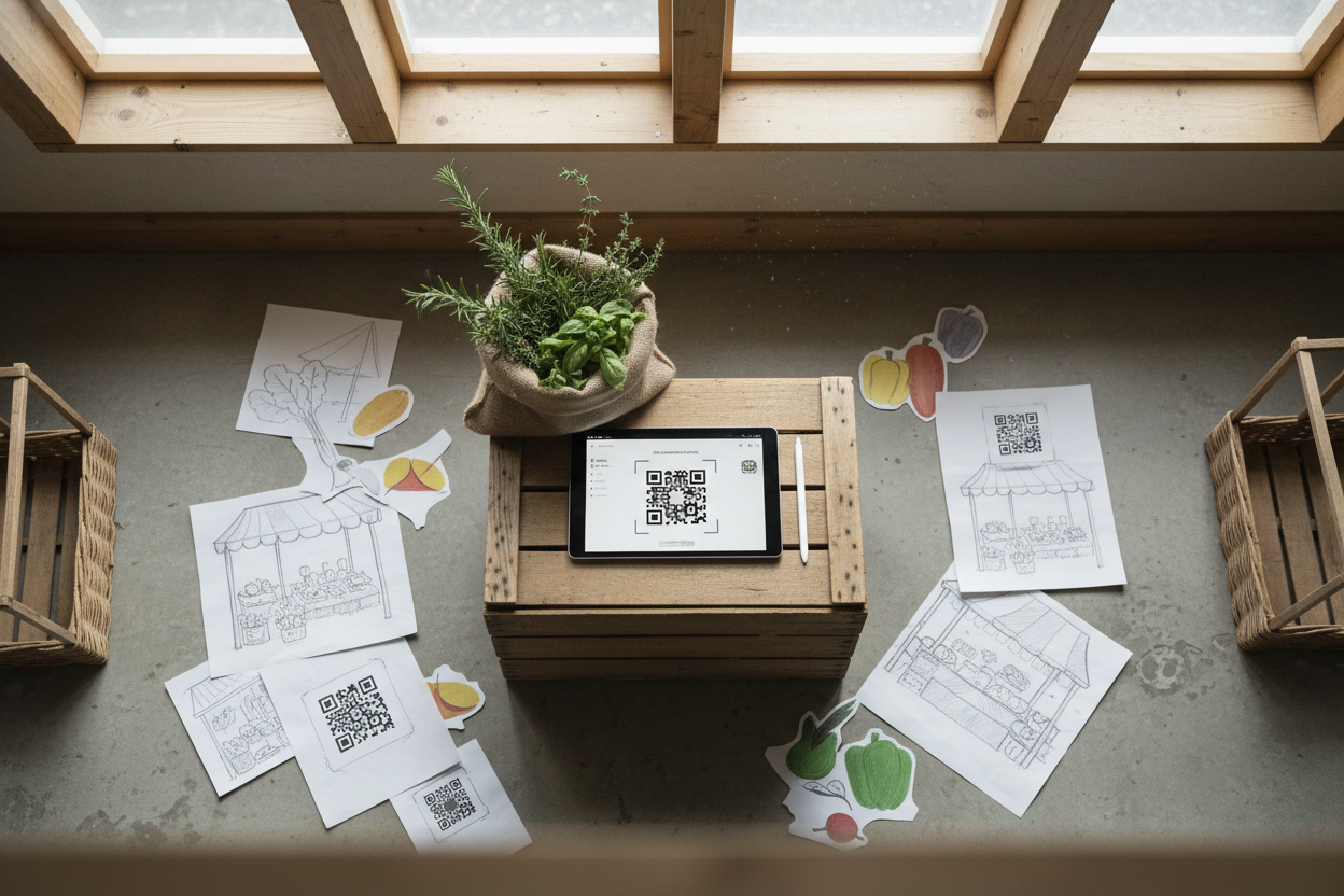 Farmers Market Stalls Boost Sales with Stablecoin QR Codes