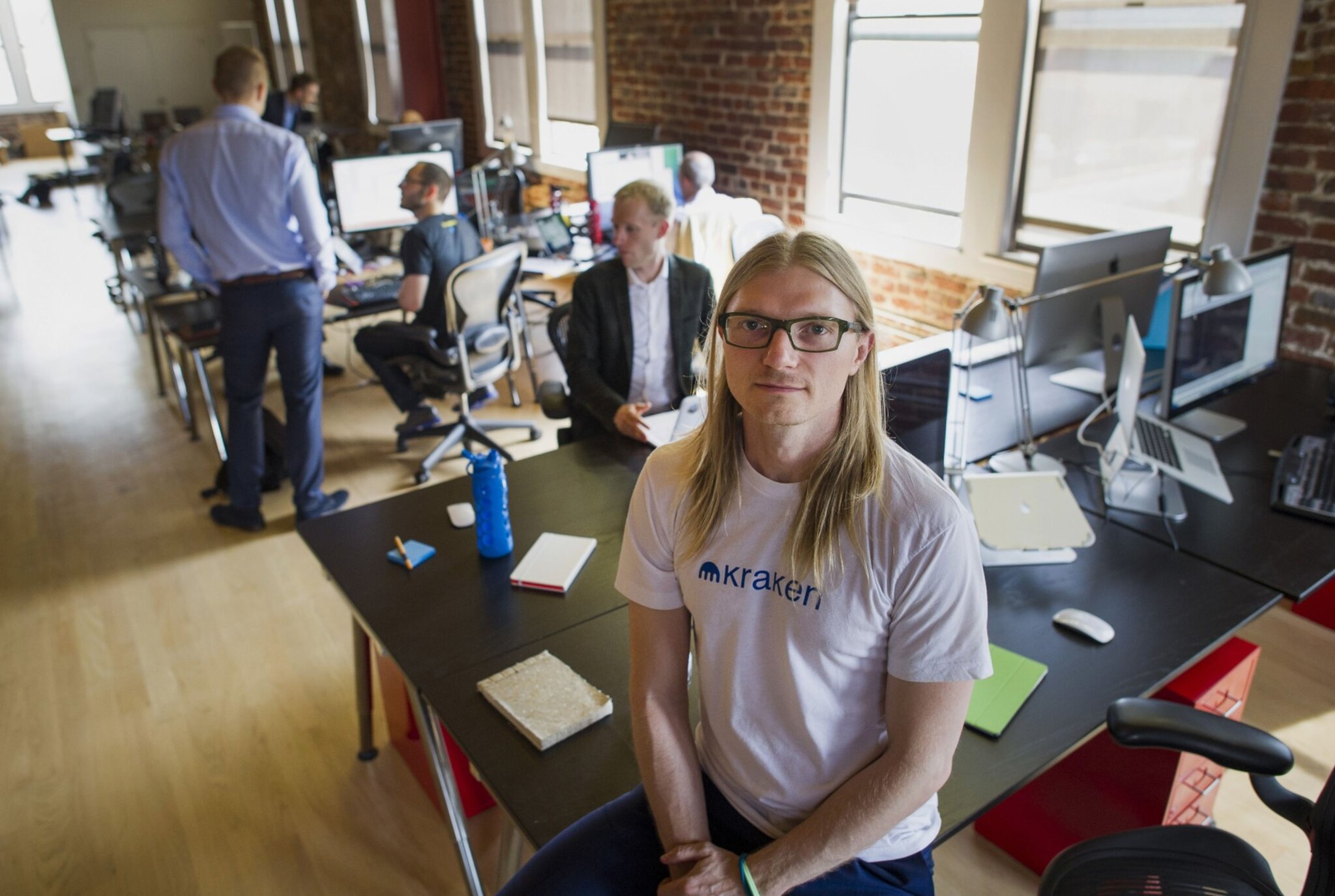 Binance and Kraken international offices