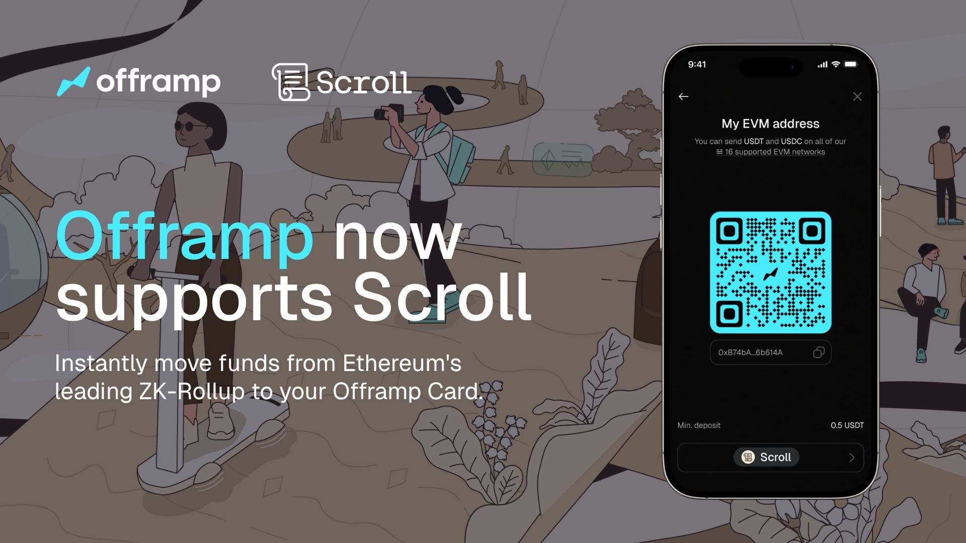 Offramp.xyz stablecoin card top up