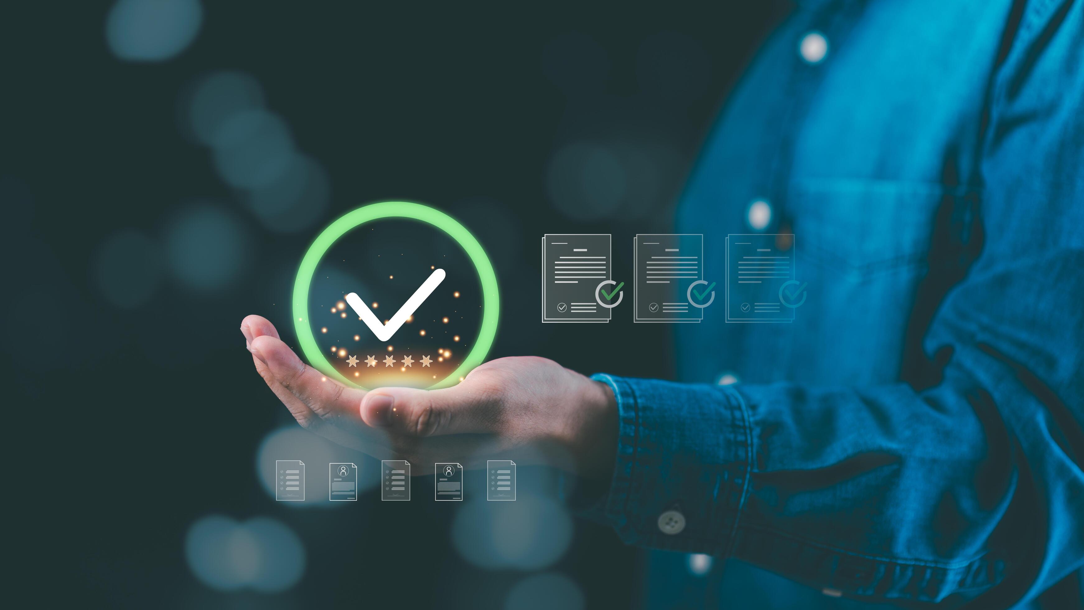 compliance verification checkmark