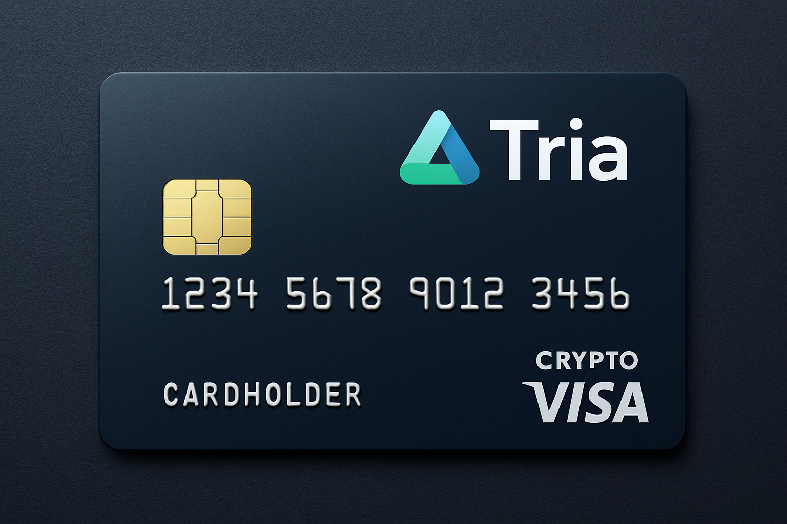 Tria crypto debit card