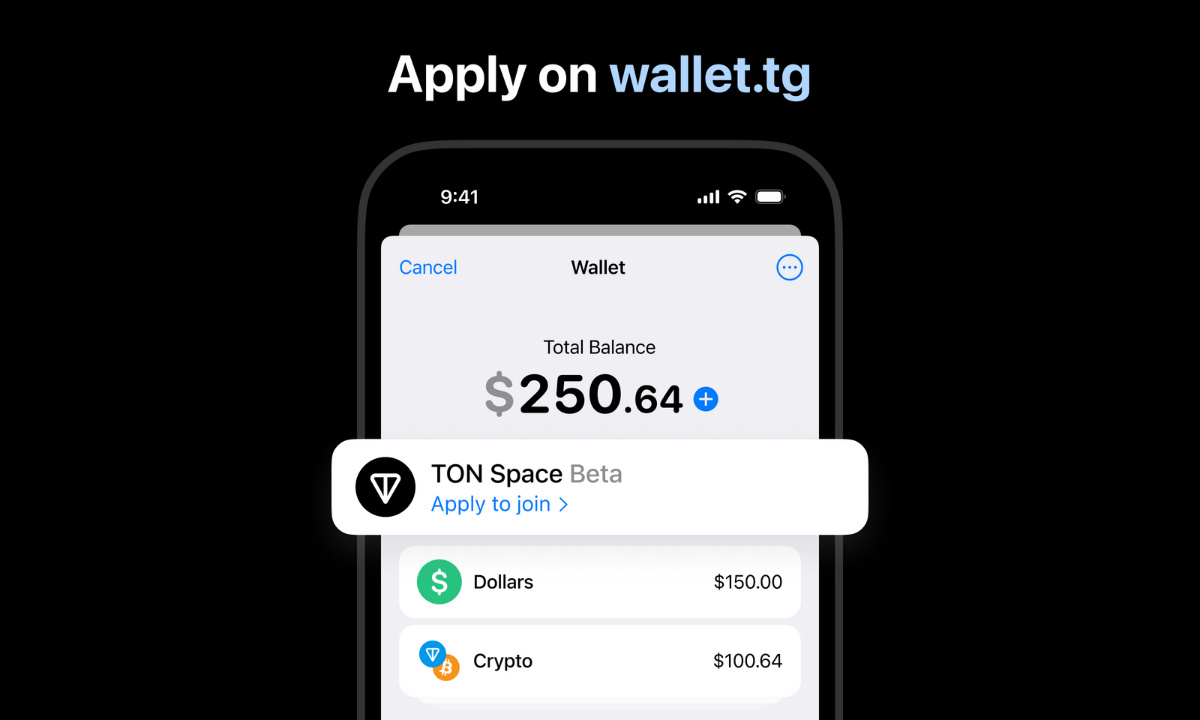 Telegram TON wallet in-app payments interface