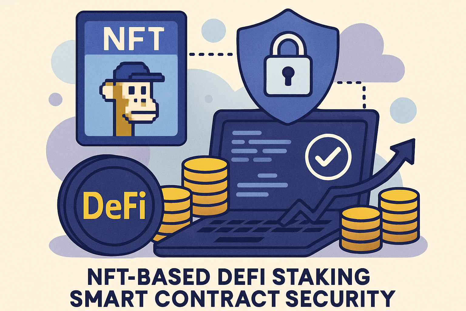 NFT-based DeFi staking smart contract security