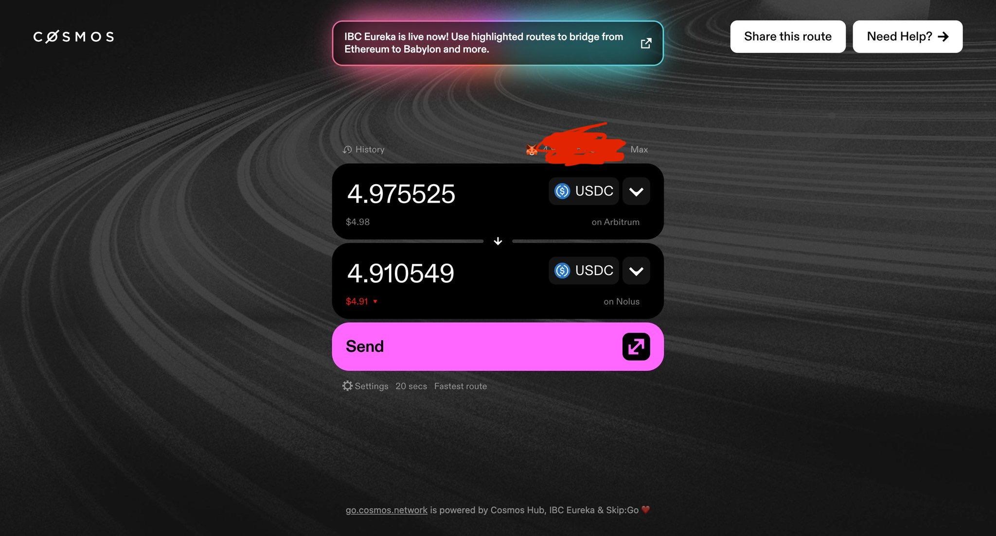 IBC Eureka Ethereum connectivity