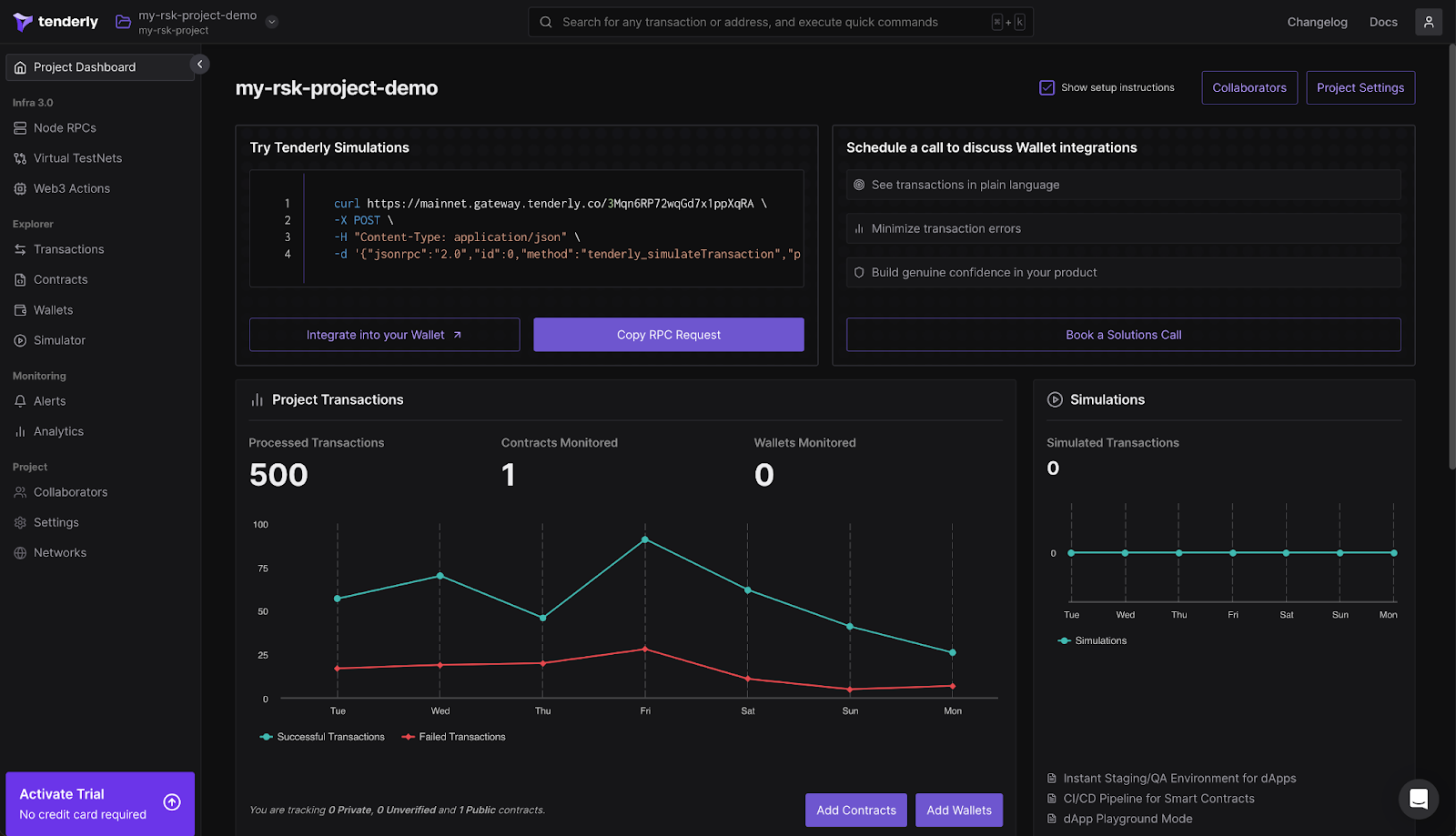 0xSplits NFT royalty dashboard screenshot