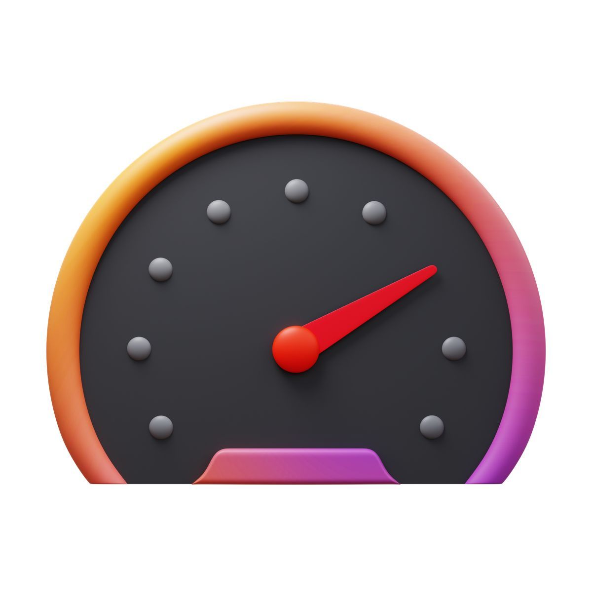 sub second instant funding speedometer icon