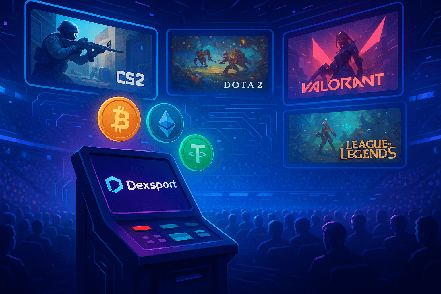 Dexsport decentralized crypto esports betting