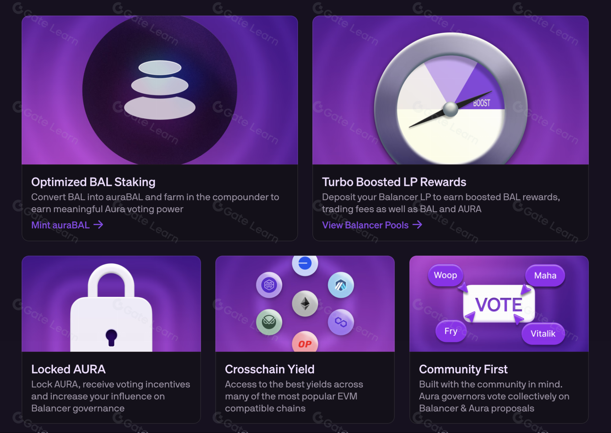 Balancer boosted stablecoin pools UI