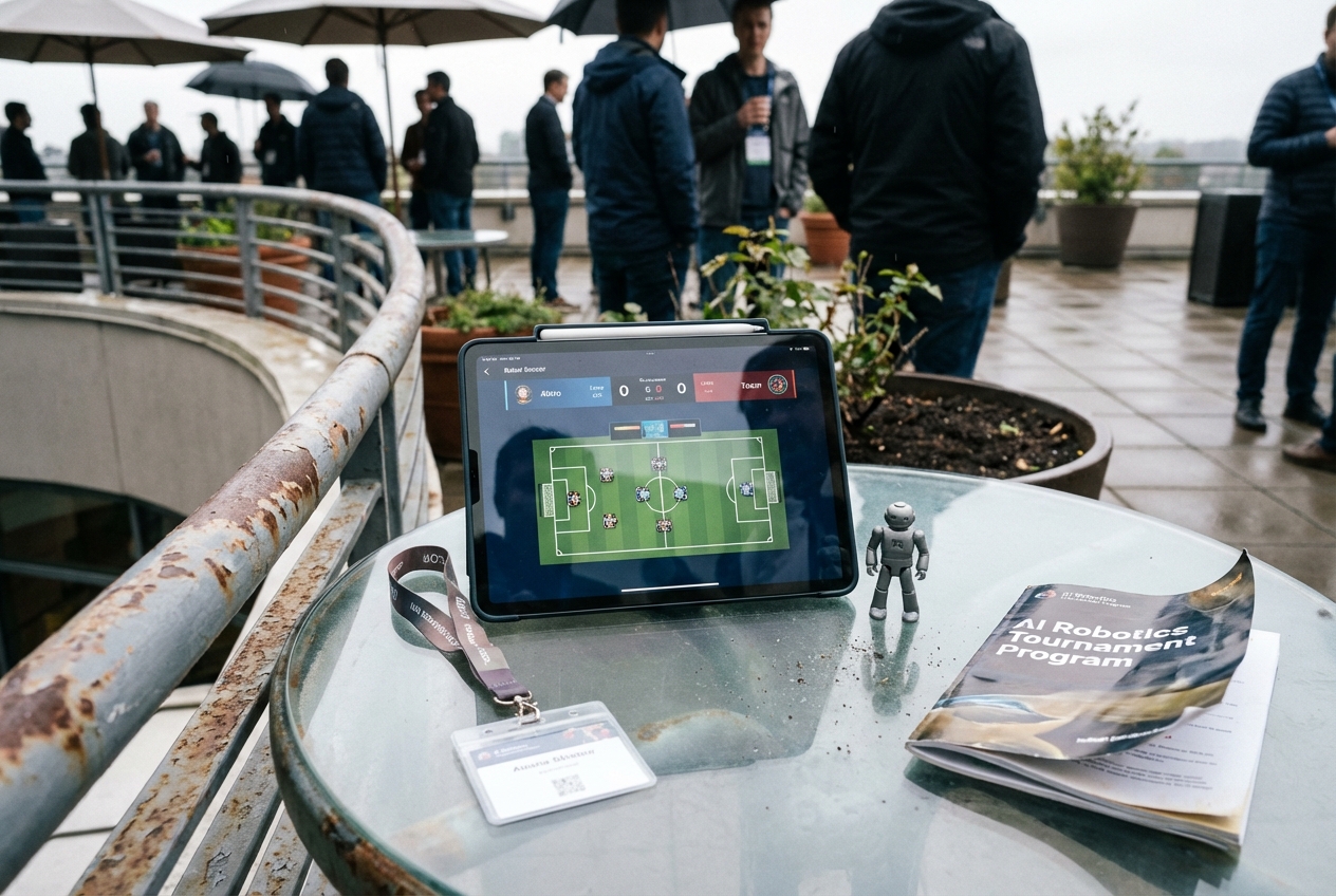 FoxLeague AI Robot Soccer Arenas: Head-to-Head Robotic Team Battles Live