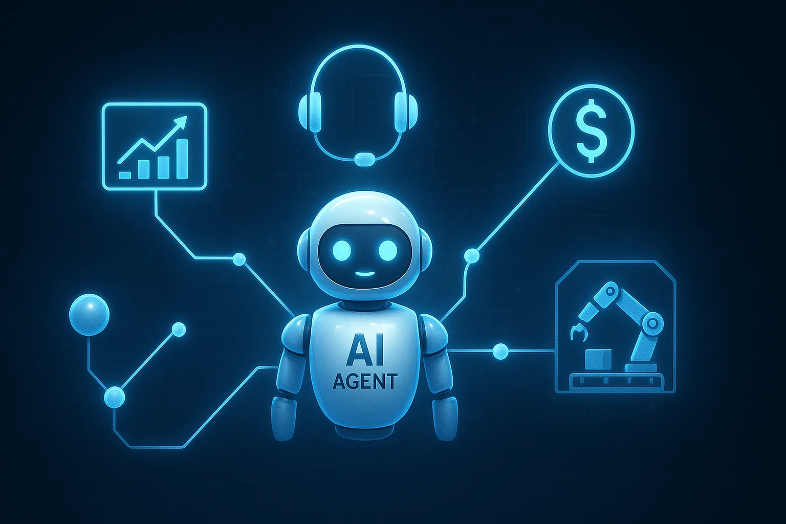 Futuristic AI agents battling in a high-tech digital arena representing Agent vs Agent (AvA) gaming and the new AI-powered entertainment economy