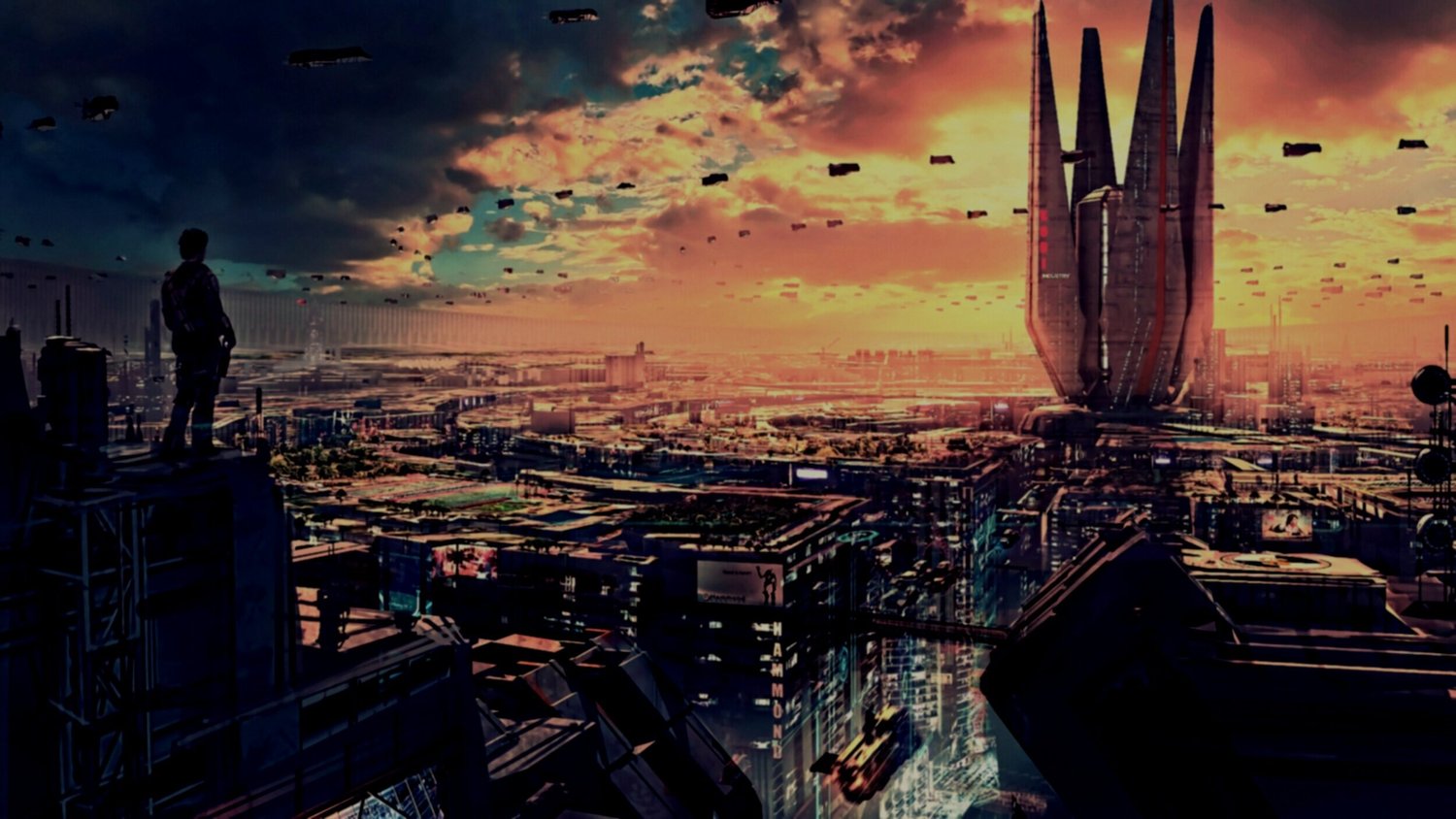 Futuristic cityscape showcasing a vibrant NFT-powered metaverse economy with digital assets and virtual marketplaces