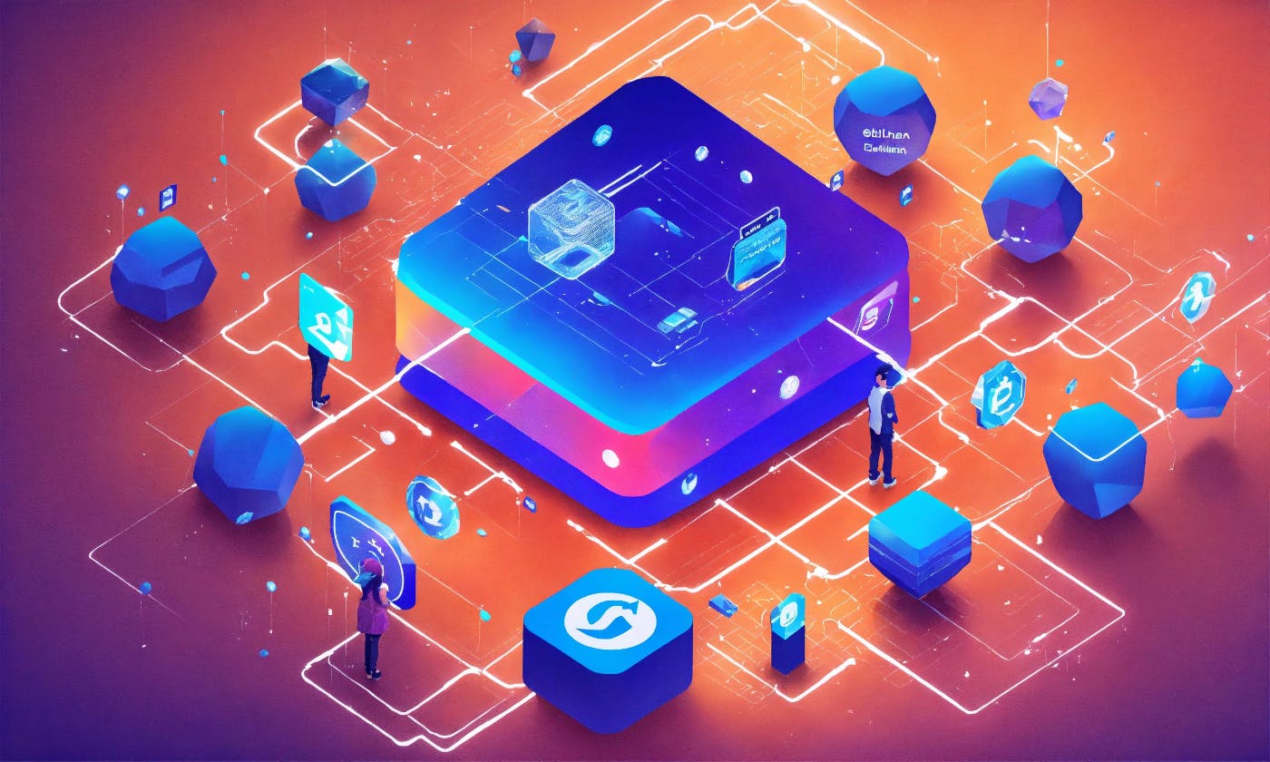 Futuristic DAO members casting encrypted votes in a digital blockchain chamber using zero-knowledge proofs and homomorphic encryption, symbolizing confidential on-chain governance in 2025.