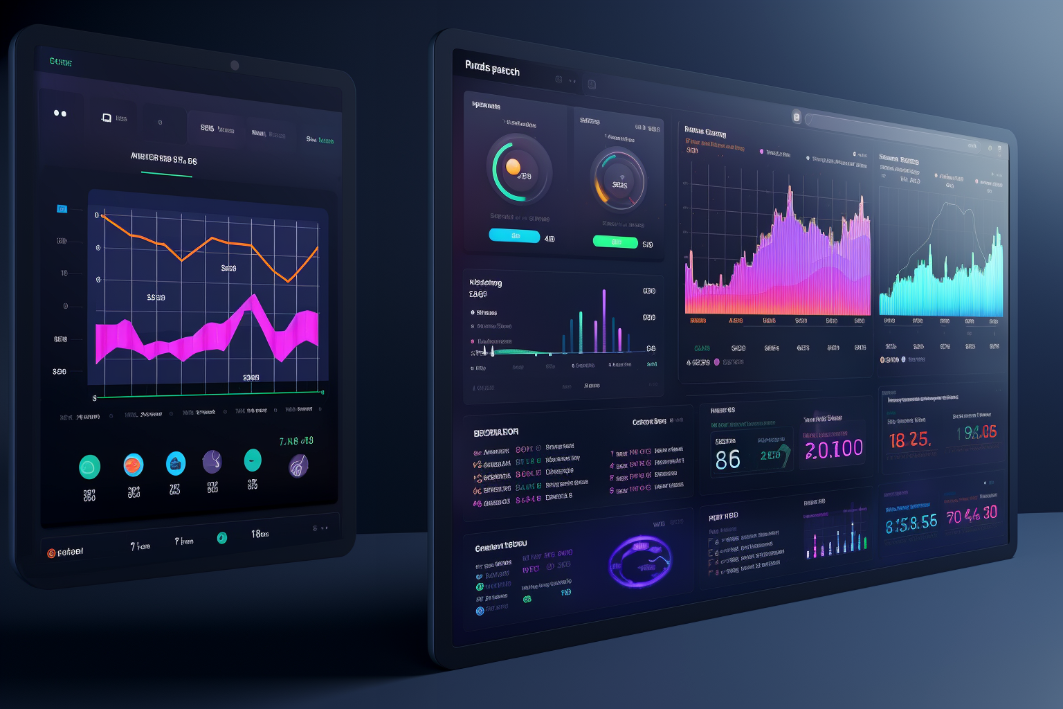 Futuristic DeFi dashboard with hybrid AI onchain feeds monitoring protocols, real-time risk metrics, and blockchain visualizations for strategic risk management