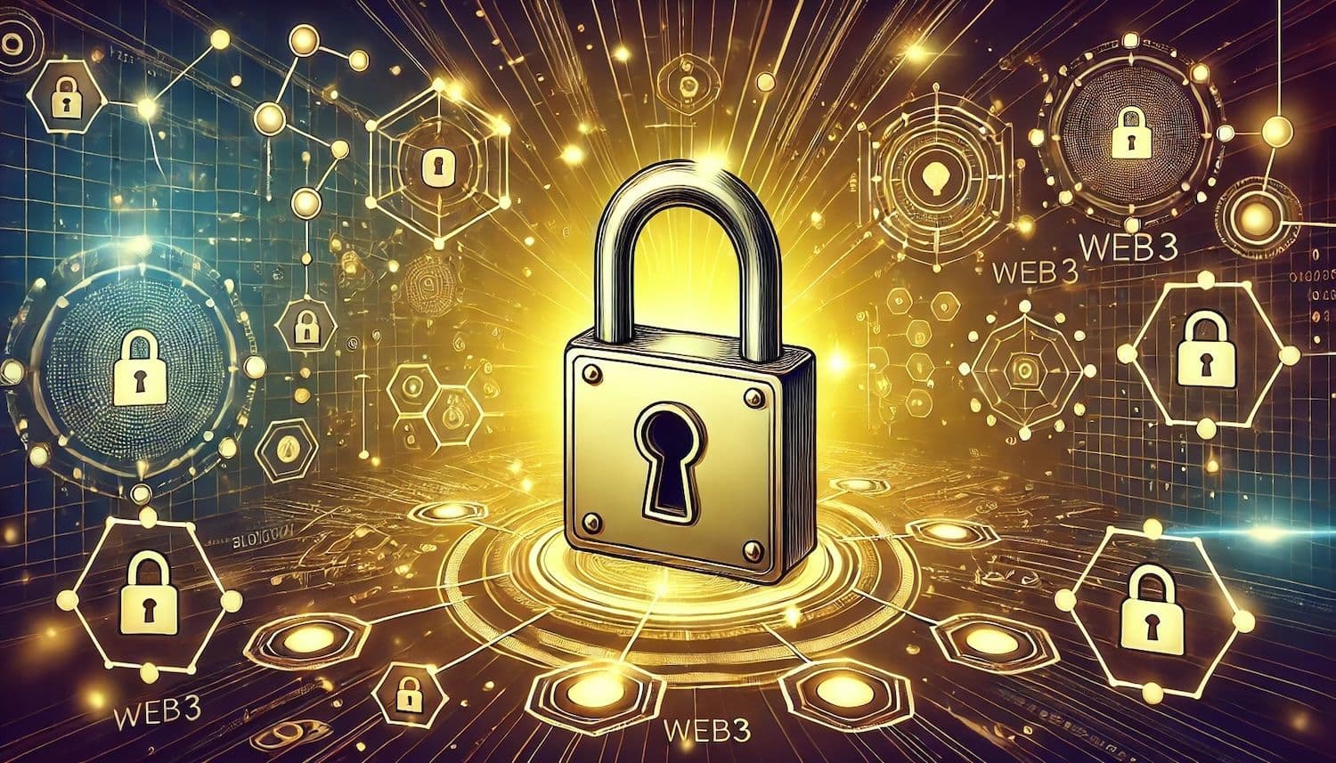 Futuristic DeFi dashboard with glowing ZK shields protecting user privacy in a blockchain network, illustrating zero-knowledge proofs and credentials wallets for secure decentralized finance