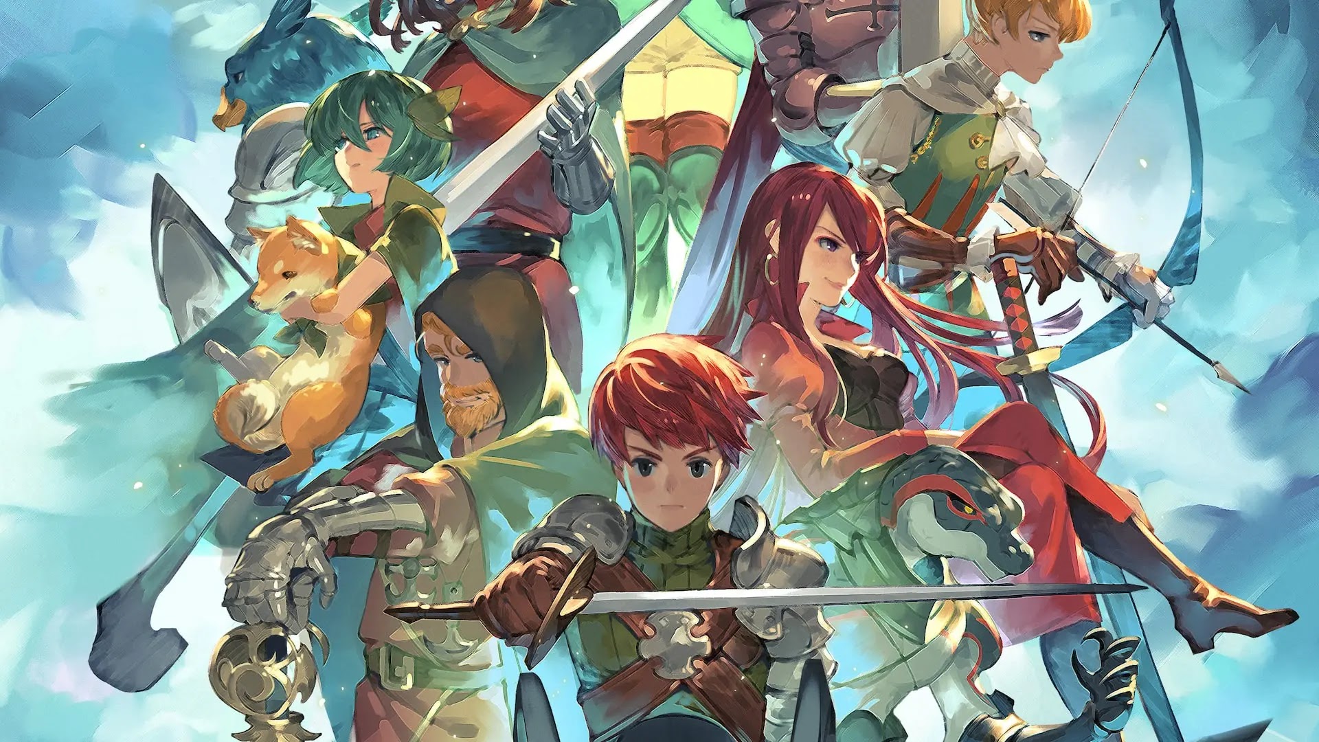 Futuristic illustration of players battling in a real-time PvP on-chain arena, representing idle on-chain RPGs, real-time PvP strategy games, and on-chain MMORPGs in blockchain gaming.