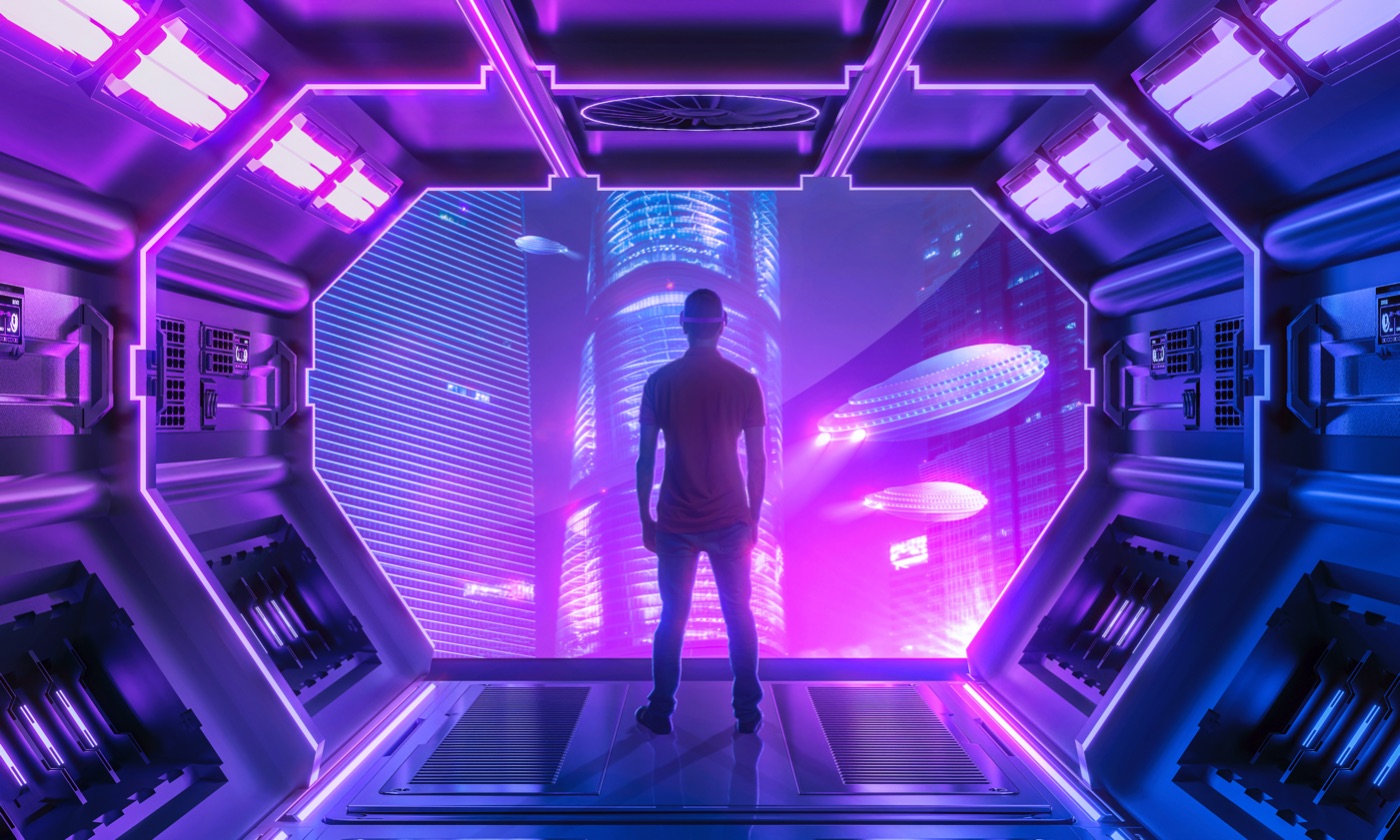 Futuristic MetaWinners NFT avatar badge with glowing digital effects representing exclusive identity in the MetaWin ecosystem